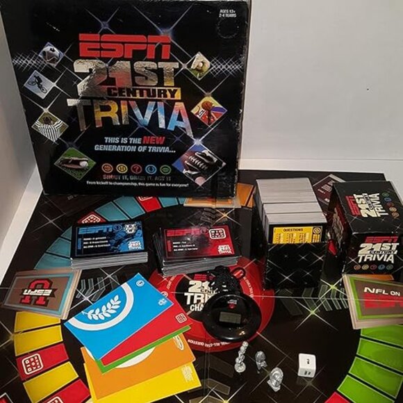 USAopoly ESPN 21st Century Trivia NIB – NEW With TAGS - Picture 2 of 13